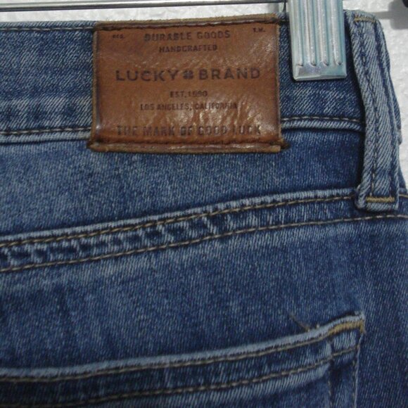 LUCKY BRAND Jeans Women's Size 10/30 Blue Denim Ankle Lolita Crop - Picture 9 of 12